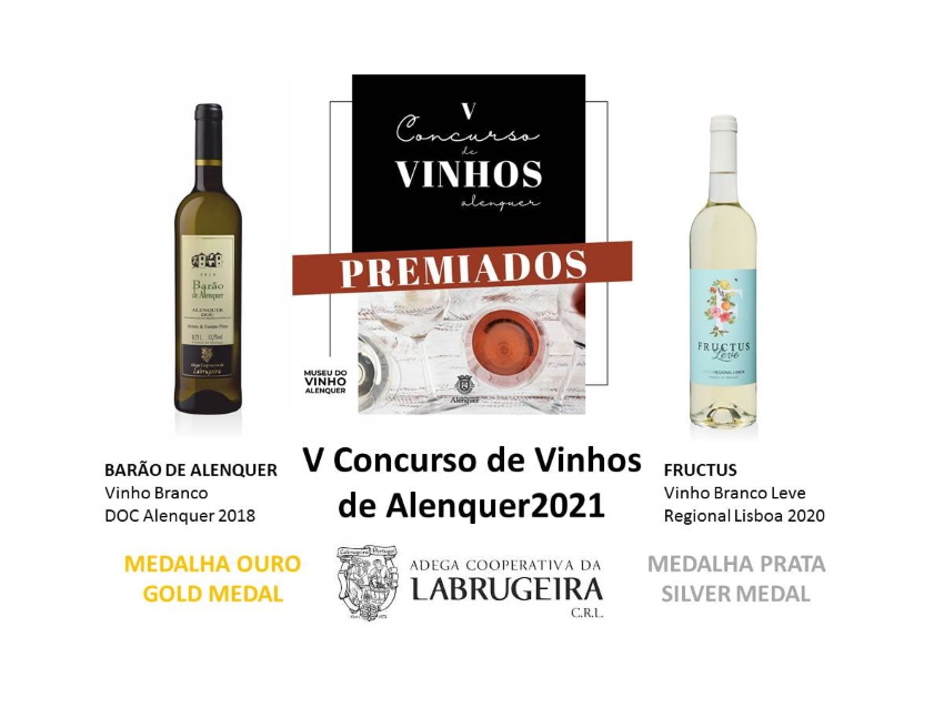 Revelados Os Premiados Do V Concurso De Vinhos De Alenquer Clube De